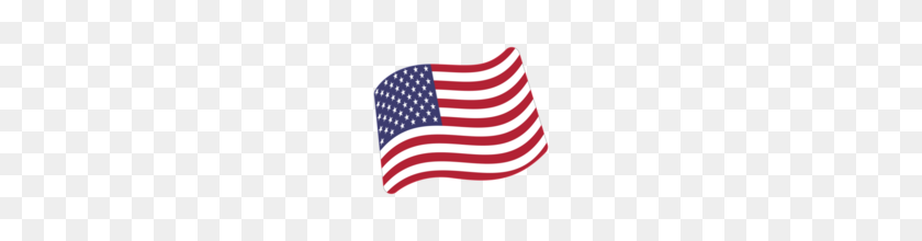 160x160 Flag United States Emoji On Google Android - American Flag Emoji PNG