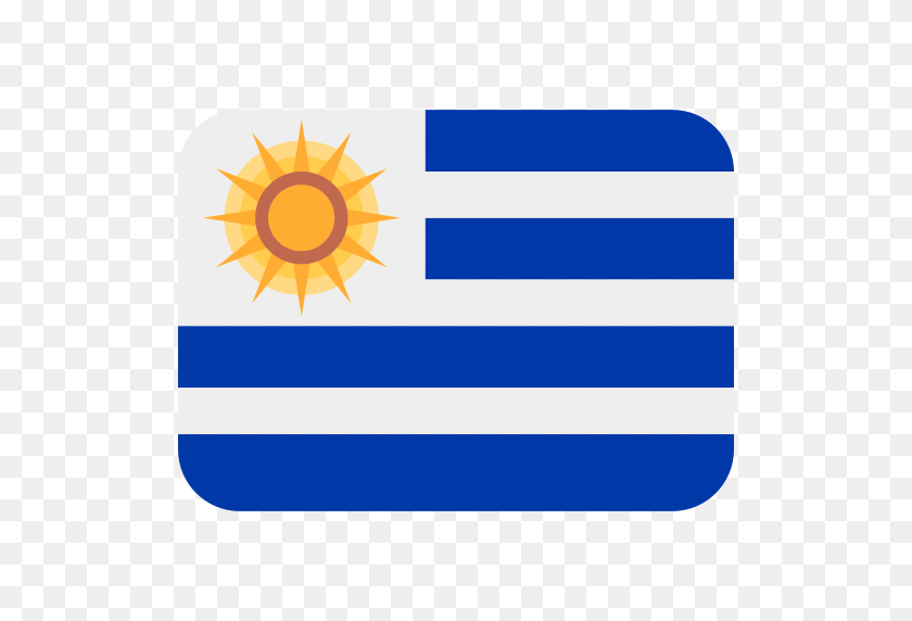 512x512 Флаг Уругвая Emoji - Флаг Уругвая Png
