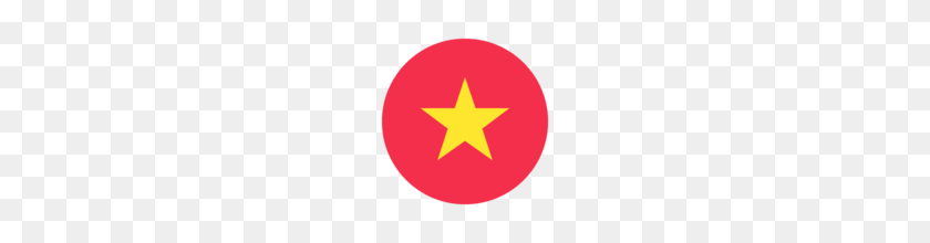 160x160 Flag Vietnam Emoji On Emojione - Vietnam Flag PNG