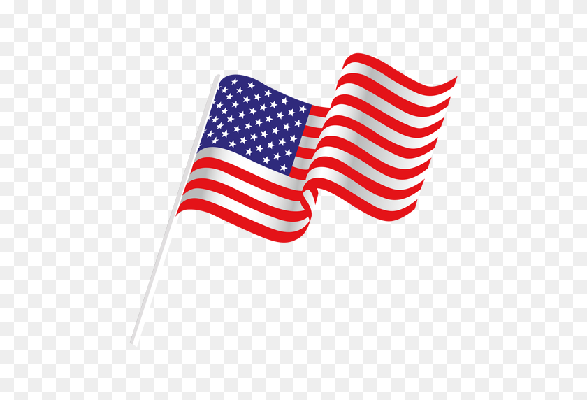 512x512 Banderas Clipart Fondo Transparente - Bandera De Estados Unidos Clipart