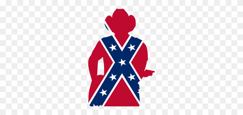 230x340 Flags Of The Confederate States Of America Southern United States - Rebel Flag Clipart