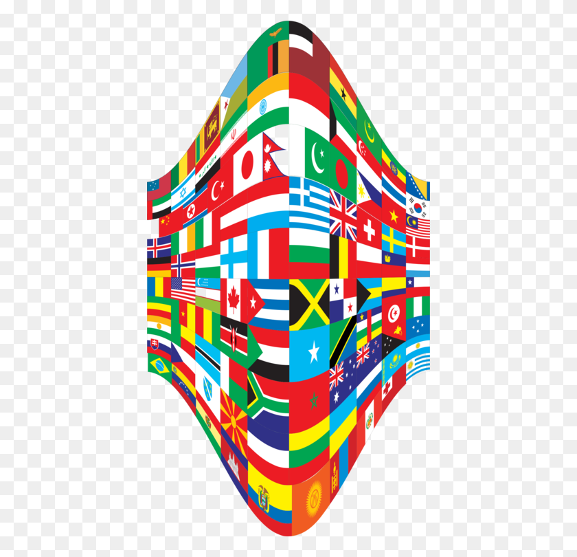 412x750 Flags Of The World World Flag Flag Of Serbia Rainbow Flag Free - Pride Flag Clipart