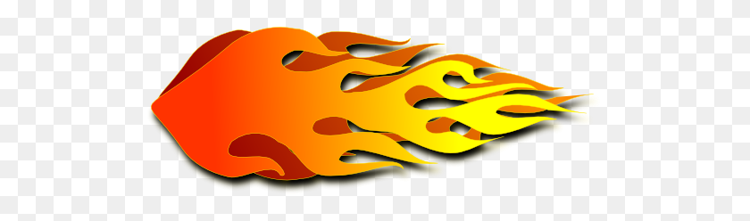 512x188 Flame Clip Art - Fire Clipart