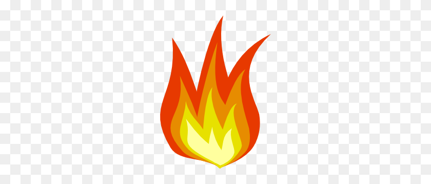216x298 Flame Clip Art Free Vector - Cross And Flame Clipart