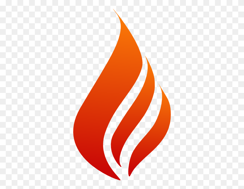 336x591 Flame Clipart Single Flame - Flame Clipart