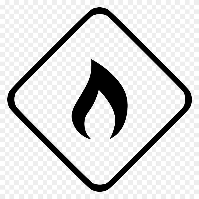 981x982 Flame Fire Danger Warning Png Icon Free Download - Warning PNG