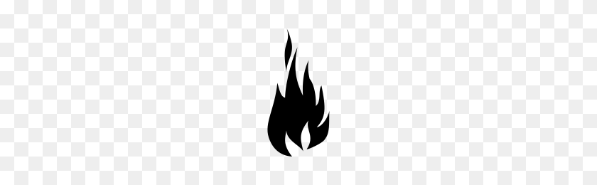 200x200 Flame Icons Noun Project - Flame Icon PNG