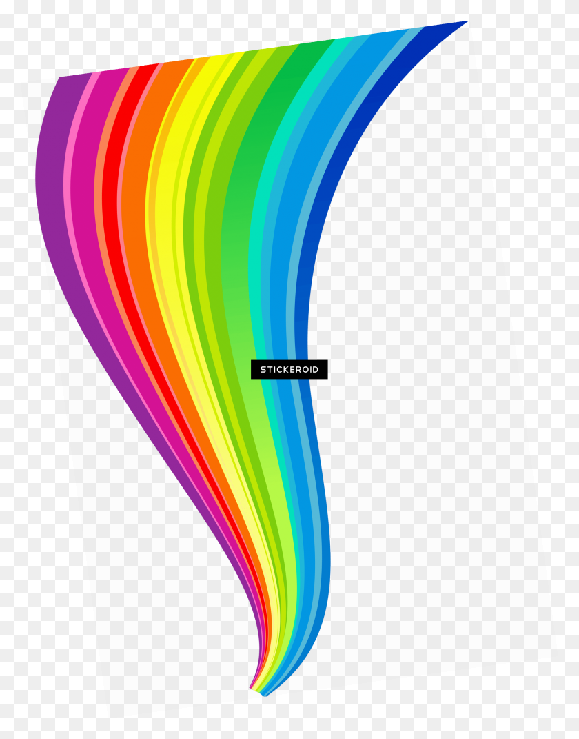 Flame Rainbow - Rainbow Poop Emoji PNG