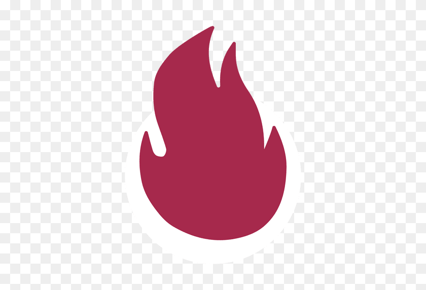 512x512 Flame Symbol - Flame Icon PNG