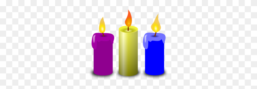 260x231 Flameless Candle Clipart - Candlestick Clipart