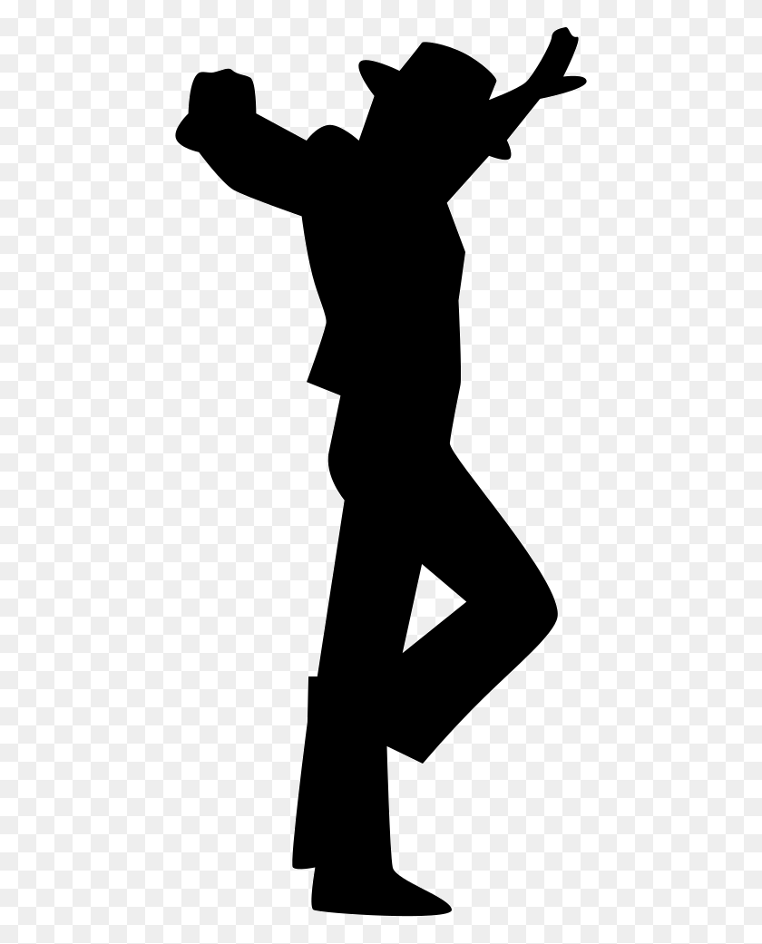 454x981 Flamenco Male Dancer Silhouette Png Icon Free Download - Male Silhouette PNG