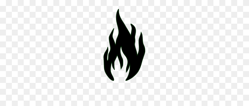141x298 Flames In Black And White Clip Art - Campfire Black And White Clipart