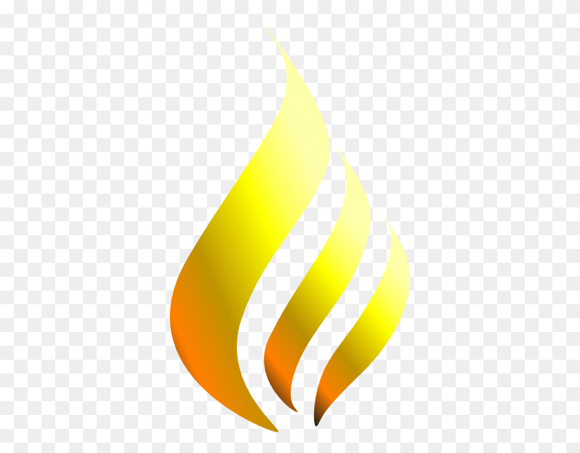 348x595 Flames Yellow Flame Clip Art - Smoke Clipart Transparent