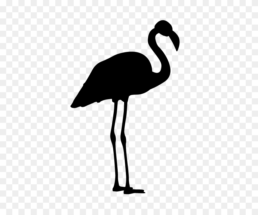 640x640 Flamingo Animal Silhouette Free Illustrations - Flamingo Silhouette Clipart