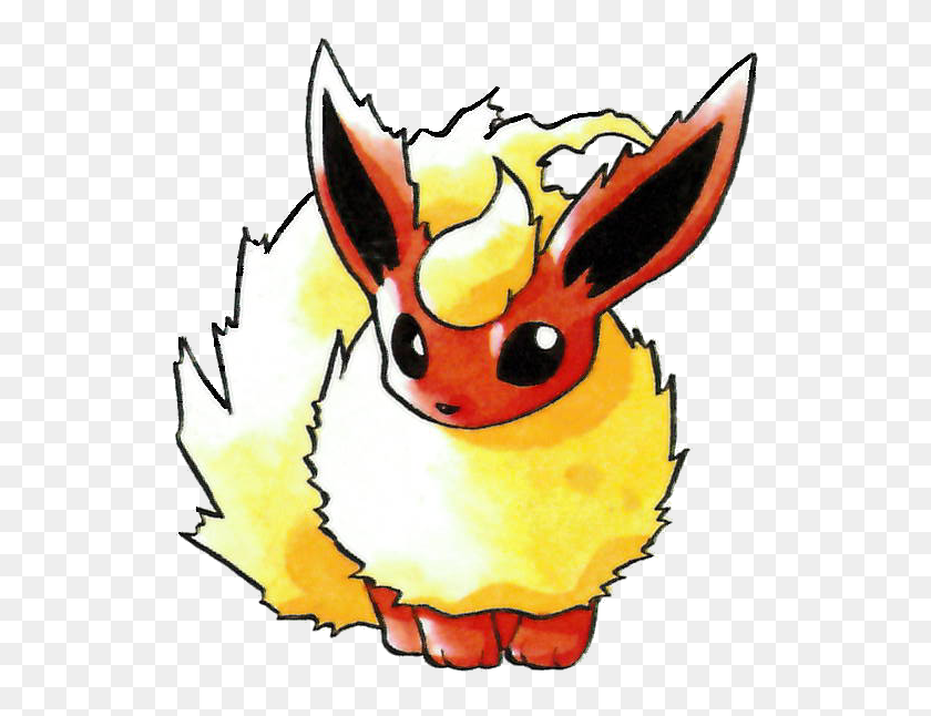 544x586 Flareon Used Fire Spin And Will O Wisp! - Flareon PNG