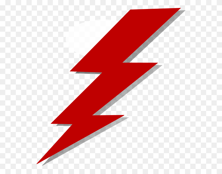 564x599 Flash Bolt Clip Art - The Flash Clipart