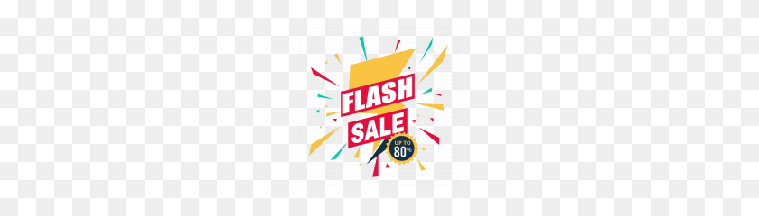 180x180 Flash Sale Png Clipart - Flash PNG