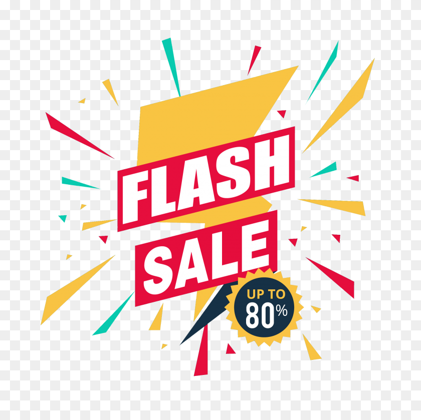 2000x2000 Flash Sale Png Image Hd - Flash Sale PNG