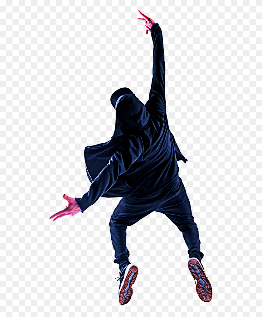 525x956 Flashdance De Dance Et De Mouvement - Hip Hop Dance PNG