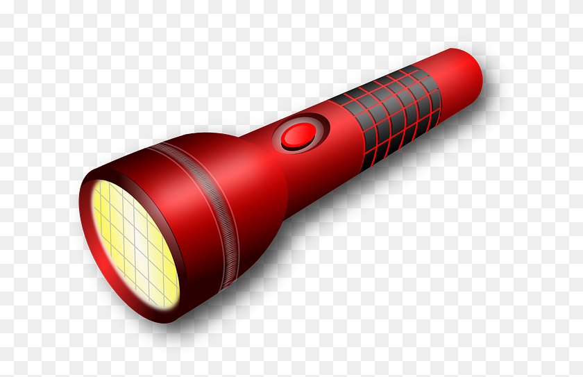 640x483 Flashlight Clipart - Flashlight Clipart