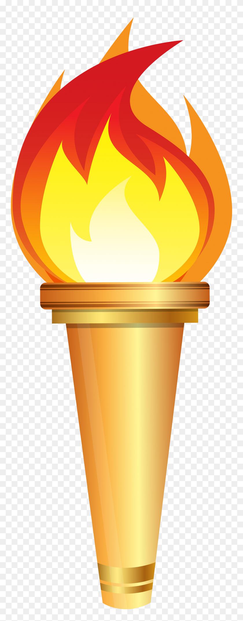 2995x8000 Flashlight Clipart Of Torches Collection Torch Png - Flashlight Clipart
