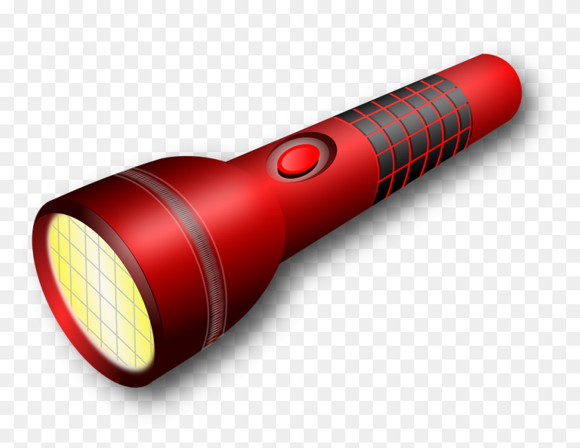 954x720 Flashlight Clipart Survival Kit - Emergency Kit Clipart