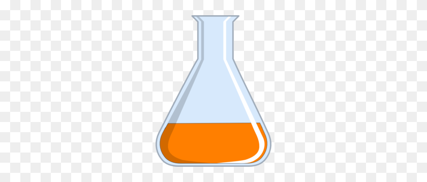 228x298 Flask With Growth Media Clip Art - Erlenmeyer Flask Clip Art