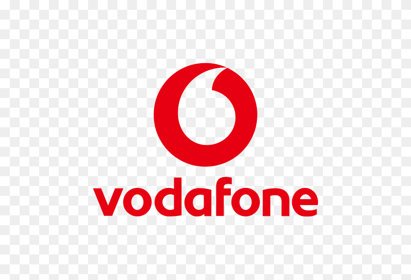 512x512 Flat Brand Logo '- Logotipo De Vodafone Png