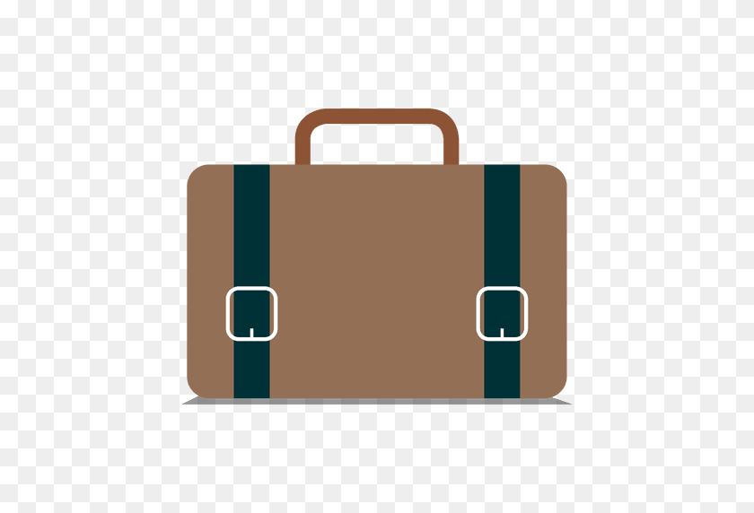 512x512 Flat Briefcase Icon - Briefcase Icon PNG