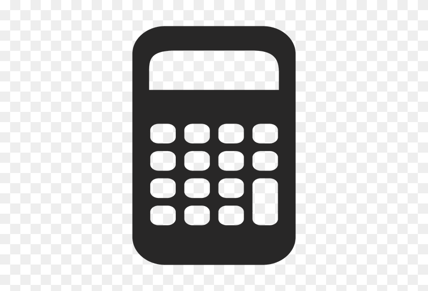 512x512 Flat Calculator Icon - Calculator Icon PNG
