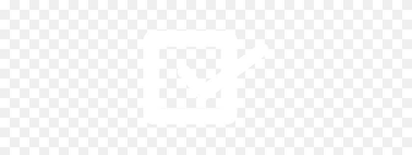 256x256 Icono De Casilla De Verificación Plana - Casilla De Verificación Png