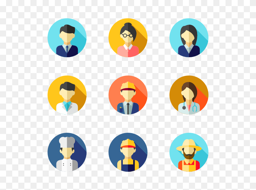 600x564 Flat Circular Icon Family Flat - Family PNG Icon
