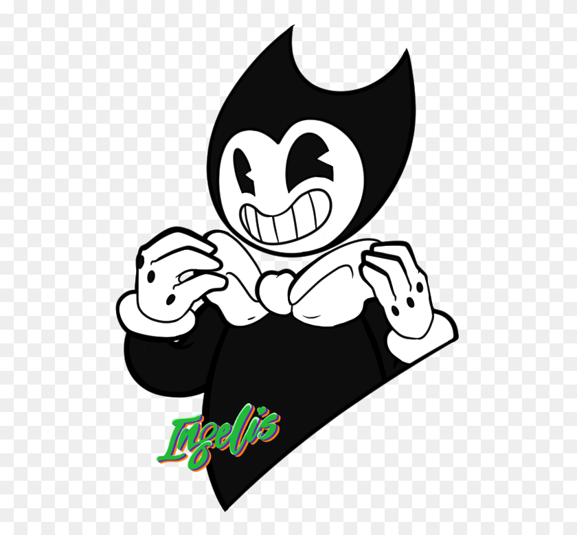 521x719 Colores Planos Bendy - Bendy Png
