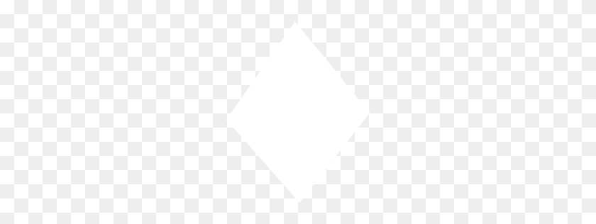 256x256 Icono De Diamante Plano - Forma De Diamante Png