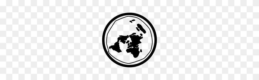 200x200 Flat Earth Icons Noun Project - Flat Earth PNG
