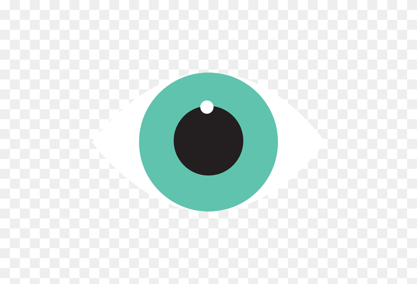 512x512 Flat Eye Icon - Eye Icon PNG