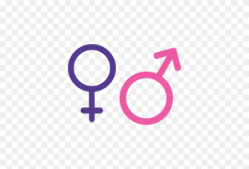 512x512 Flat Medical Gender Sign - Gender PNG