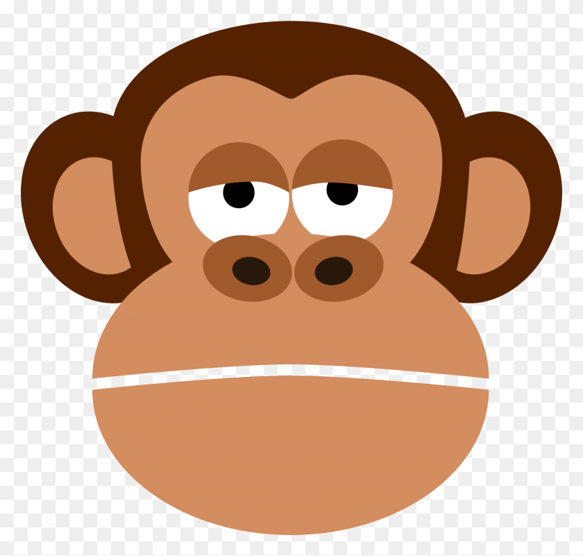 2400x2282 Flat Monkey Icons Png - Monkey PNG