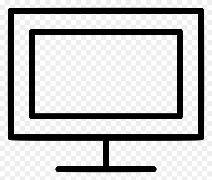 980x822 Flat Screen Tv Png Icon Free Download - Tv Screen PNG