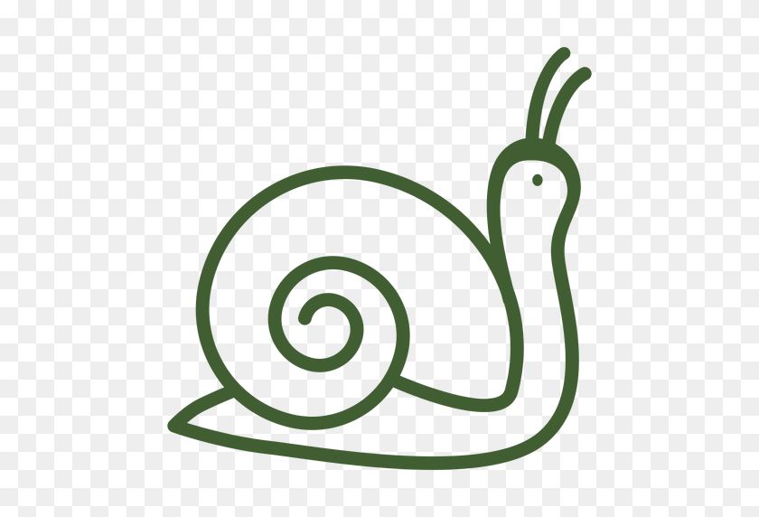 512x512 Flat Snail Icon - Snail PNG