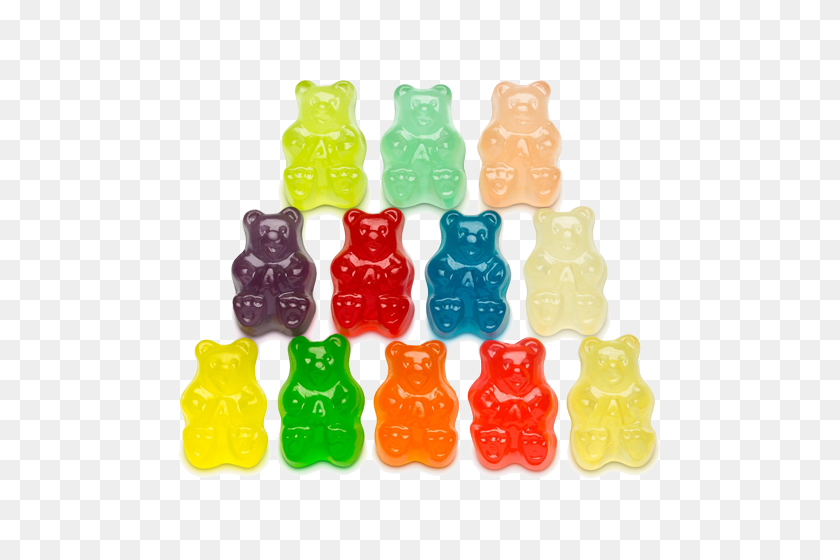 500x500 Flavor Gummi Bears - Gummy Bear PNG