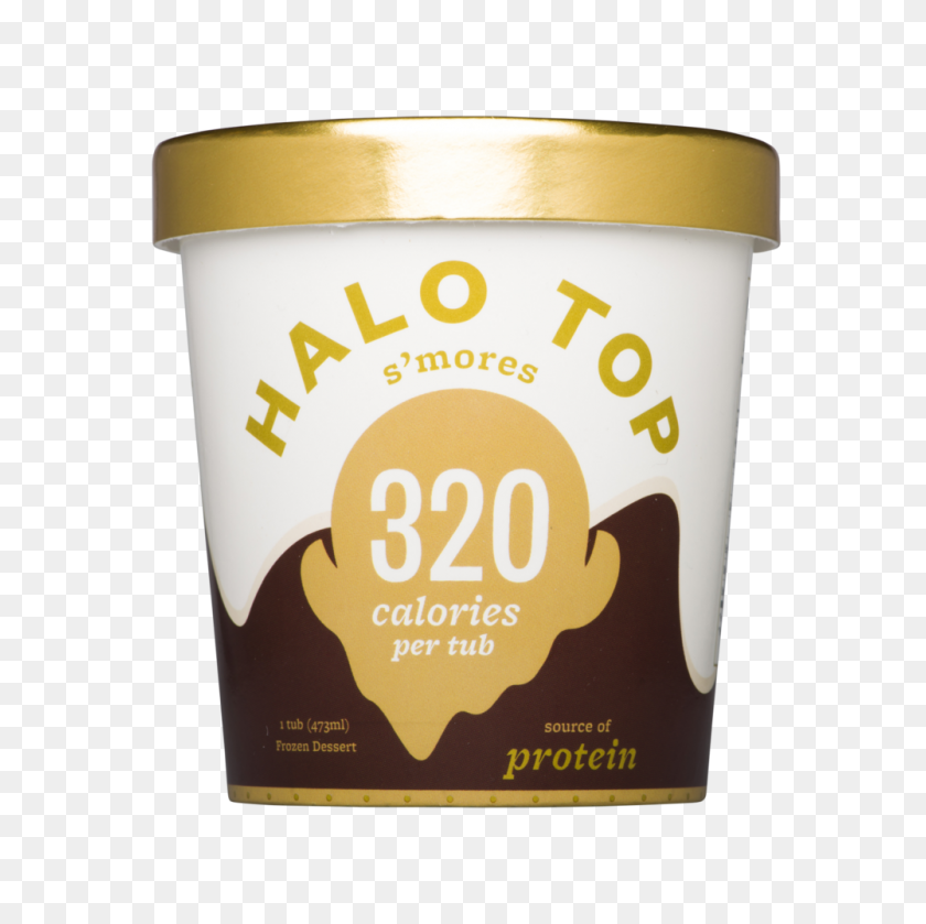 1000x1000 Flavours Halo Top - Smores PNG