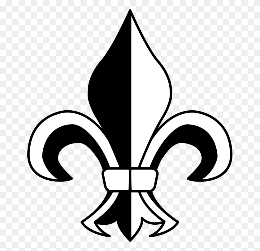 663x750 Fleur De Lis New Orleans Saints Symbol - New Orleans Clip Art
