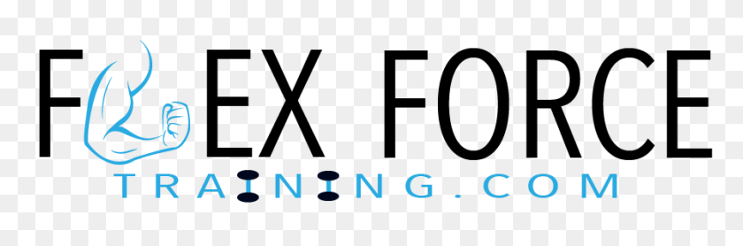 894x250 Flex Force Training - Flexing Muscles Clipart