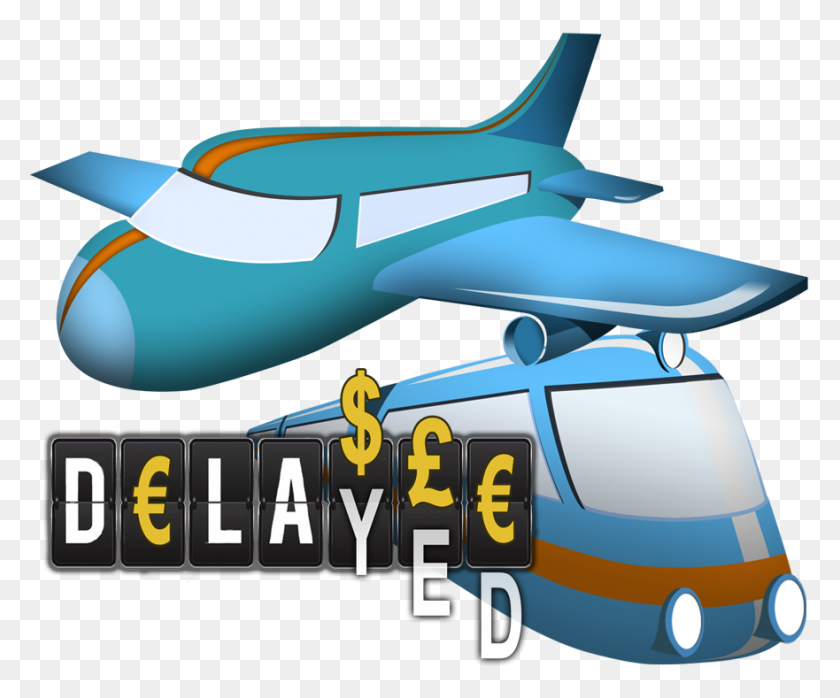 881x721 Flight Clipart Delayed - Old Airplane Clipart