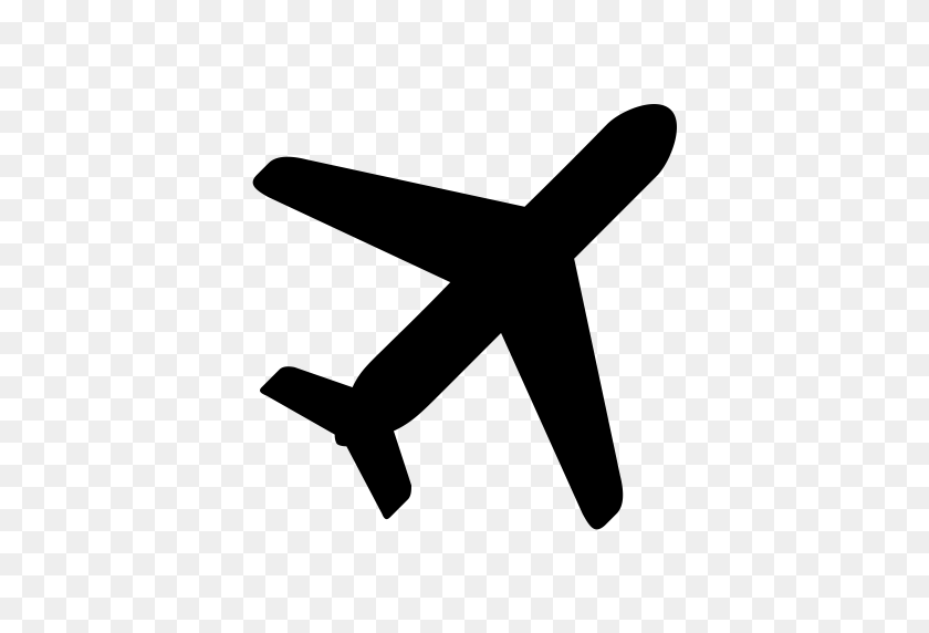 512x512 Полет, Воздушный Шар, Значок Путешествия В Png И Векторном Формате - Значок Самолета В Png