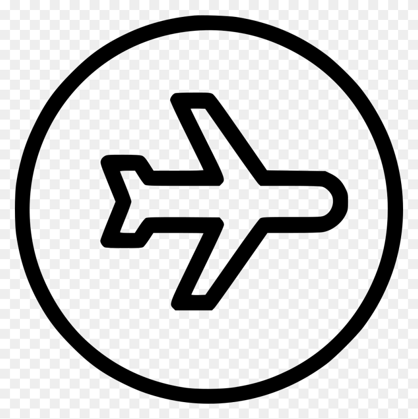 980x982 Flight Mode Plane Aeroplane Signal Air Png Icon Free Download - Plane Emoji PNG