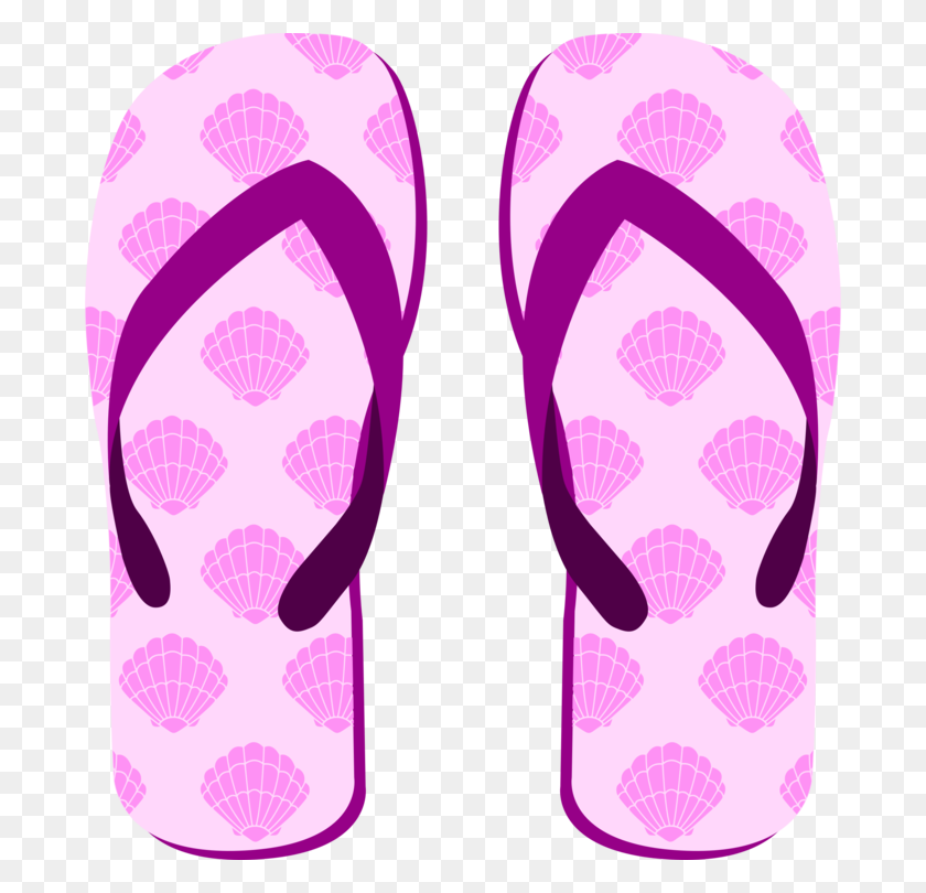 686x750 Flip Flops Slipper Sandal Swim Briefs Swimsuit - Swimsuit Clipart