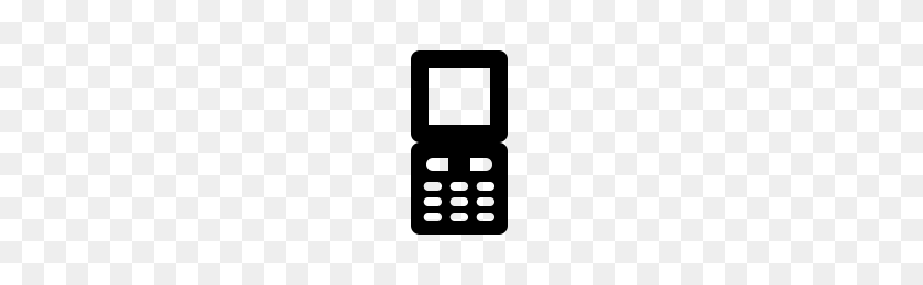 200x200 Flip Phone Icons Noun Project - Раскладной Телефон Png