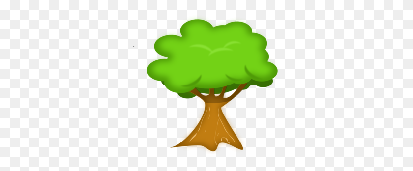 299x288 Flo Xpress Large Tree Clipart - Clipart Grande